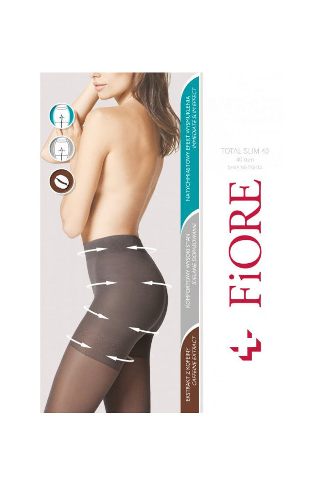 Pėdkelnės   Total Slim 40 M5207 - juoda