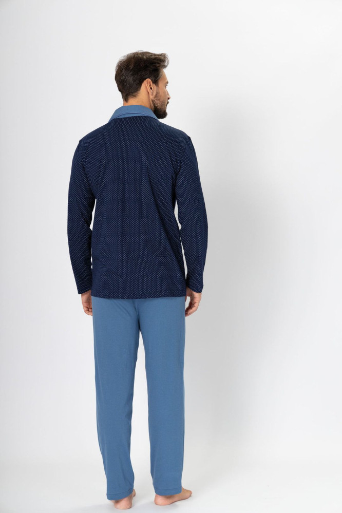 Pižama Norbert 670 Mėlyna-Jeans